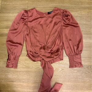 DO+BE Terracotta Long Sleeve Top